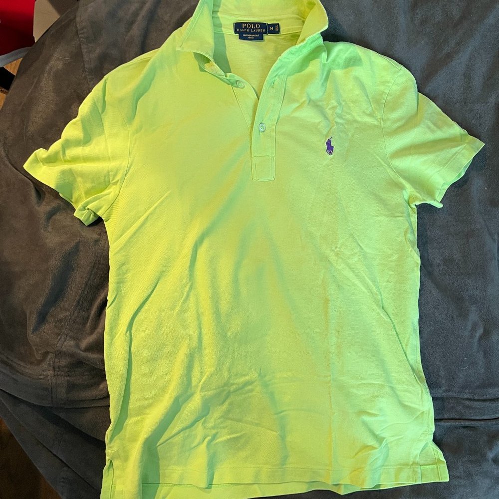 Lime Green Polo by Ralph Lauren Shirt